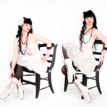 White ballet ankle boots
