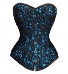 Turquoise corset