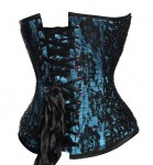 Turquoise corset
