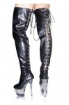 leatherette boot